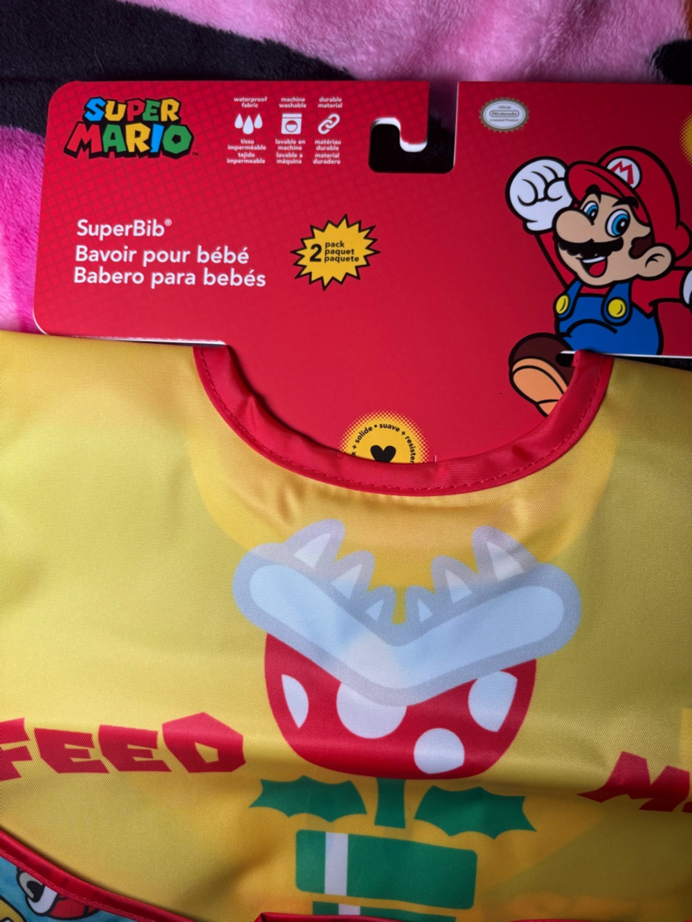 Nintendo bibs - Picture 3 of 7